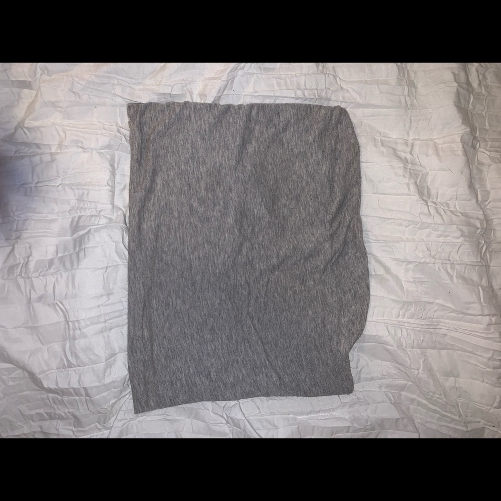 Brandy Melville grey tube top